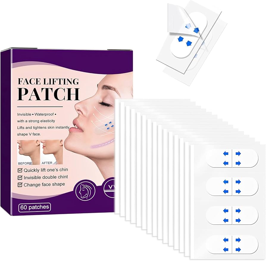 Cinta Adhesiva Facial Invisible- Pack de 60 Uds