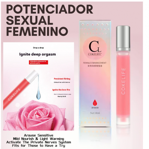 Potenciador Femenino Multiorgásmico CokeLife Female Topical Spray