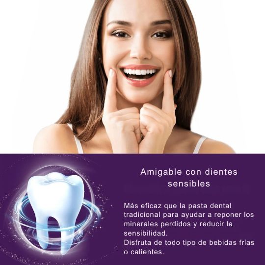Crema Dental Blanqueadora Morada