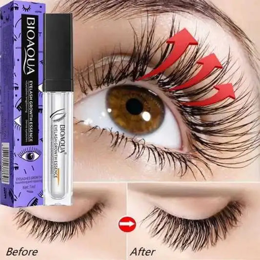 BIOAQUA Serum para crecimiento de cejas y pestañas 2X1